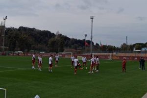 allenamento prima di partire per Oporto