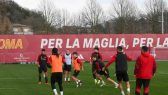 allenamento a Trigoria